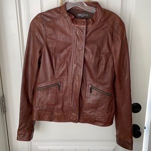 Beautiful and soft Vince leather jacket